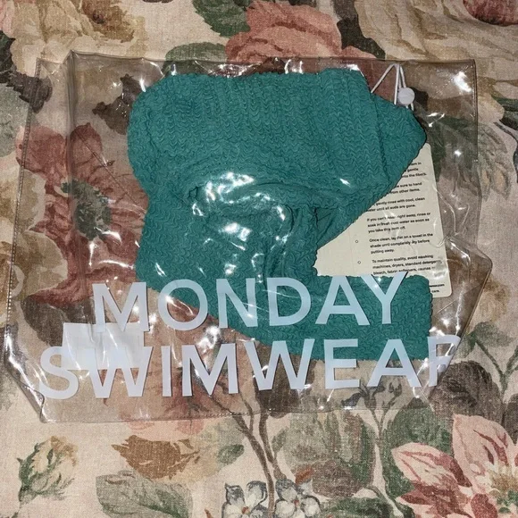 Monday Swimwear BYRON BOTTOM - POND CRINKLE - Picture 6 of 6